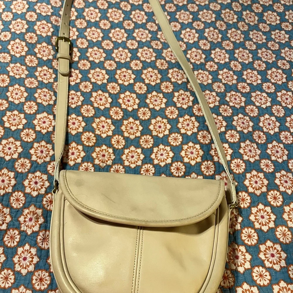 Rare Vintage Coach Paris Bag 4100 - Bone - Picture 2 of 11